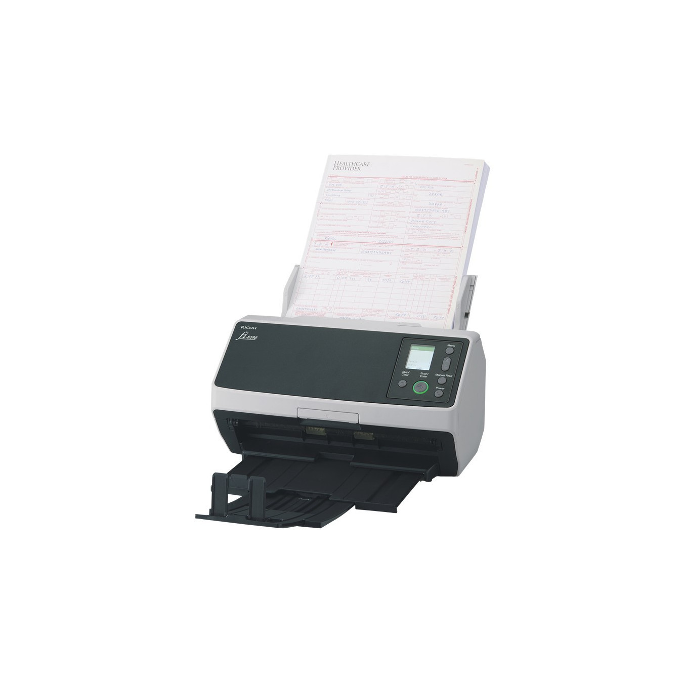 Fujitsu fi-8190 Document Scanner - ADF Duplex, 90 ppm, USB 3.2 Gen1 & LAN - Black/Grey — Buy in Cyprus with Fast Delivery
