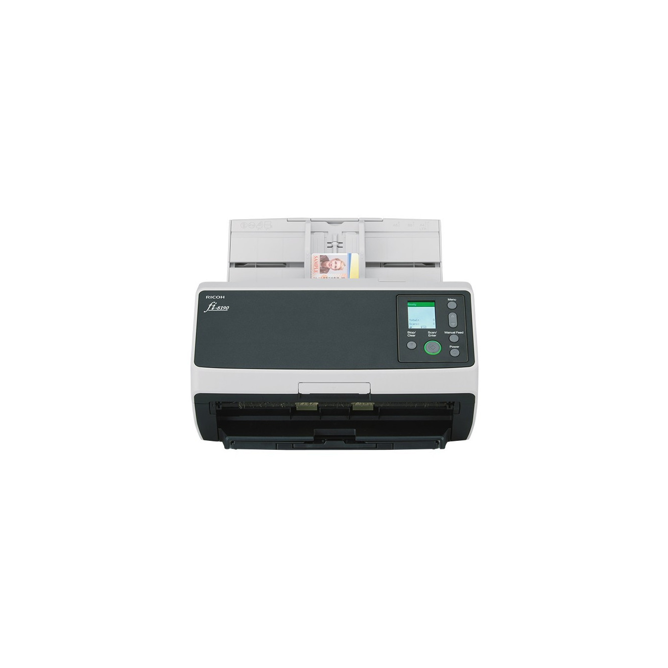 Fujitsu fi-8190 Document Scanner - ADF Duplex, 90 ppm, USB 3.2 Gen1 & LAN - Black/Grey — Buy in Cyprus with Fast Delivery
