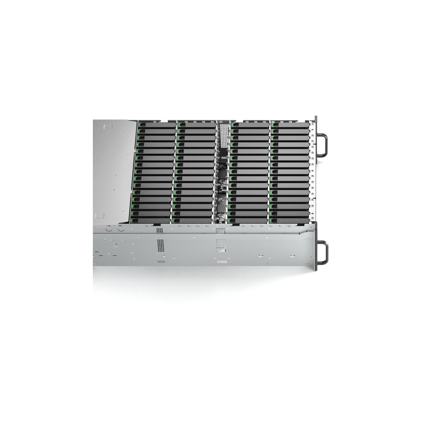Synology RX6022sas Expansion Unit - 60-Bay 4U SAS HDD Enclosure, Hot-Swap, Black, up to 960TB