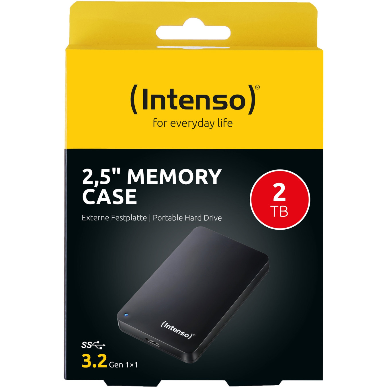 Intenso Memory Drive 2TB 2.5" USB 3.2 Gen 1 External HDD – 2TB 85MB/s | Armenius Store