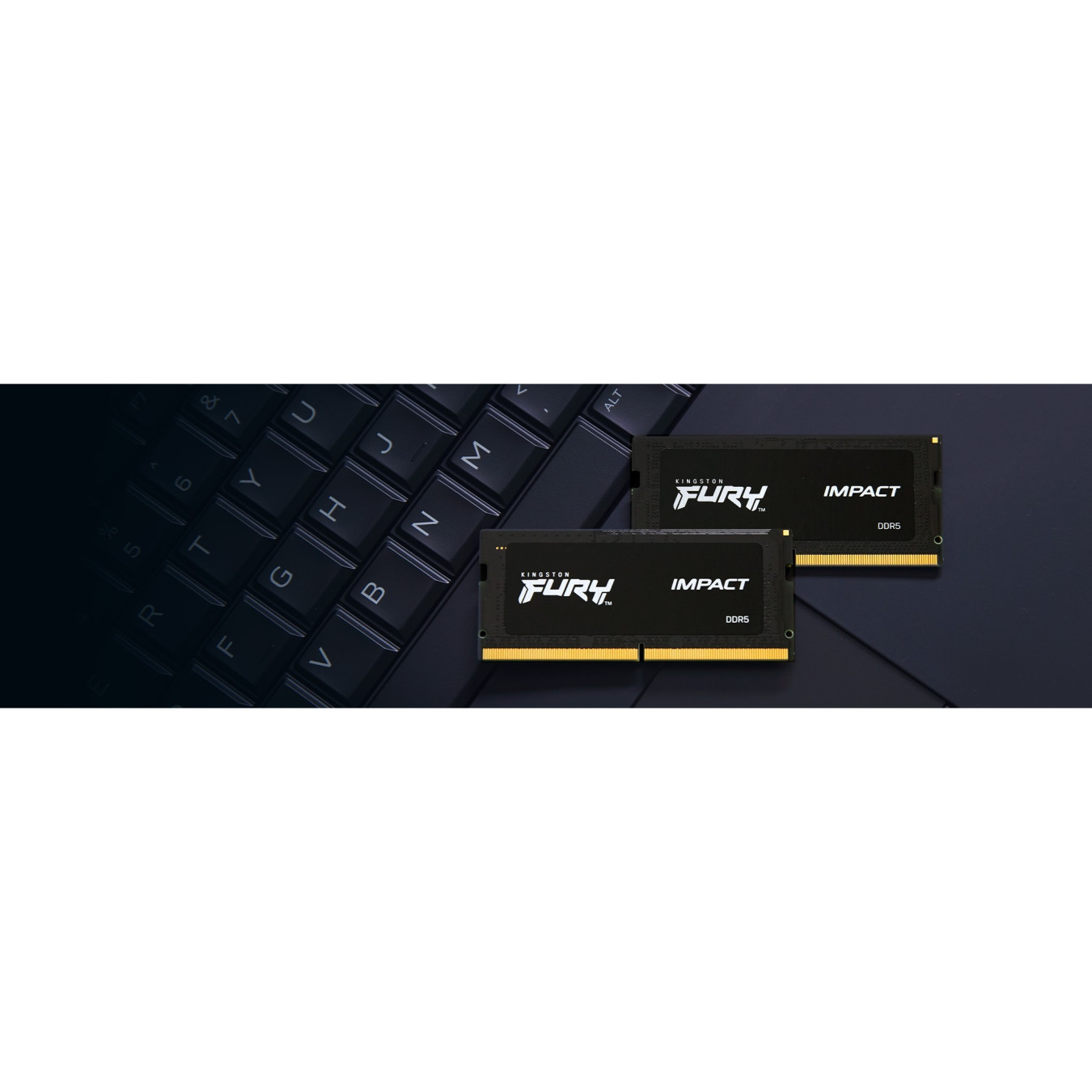 Kingston FURY Impact 16GB DDR5-6400 SODIMM CL38 Black - 1x16GB, XMP 3.0, 1.35V — Buy in Cyprus with Fast Delivery