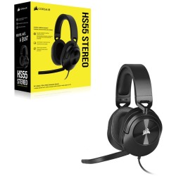 Buy Corsair HS55 Stereo - Carbon - Wired Gaming Headset, 3.5mm, 50mm Neodymium D... in Cyprus, Nicosia, Limassol, Larnaka, Pafos