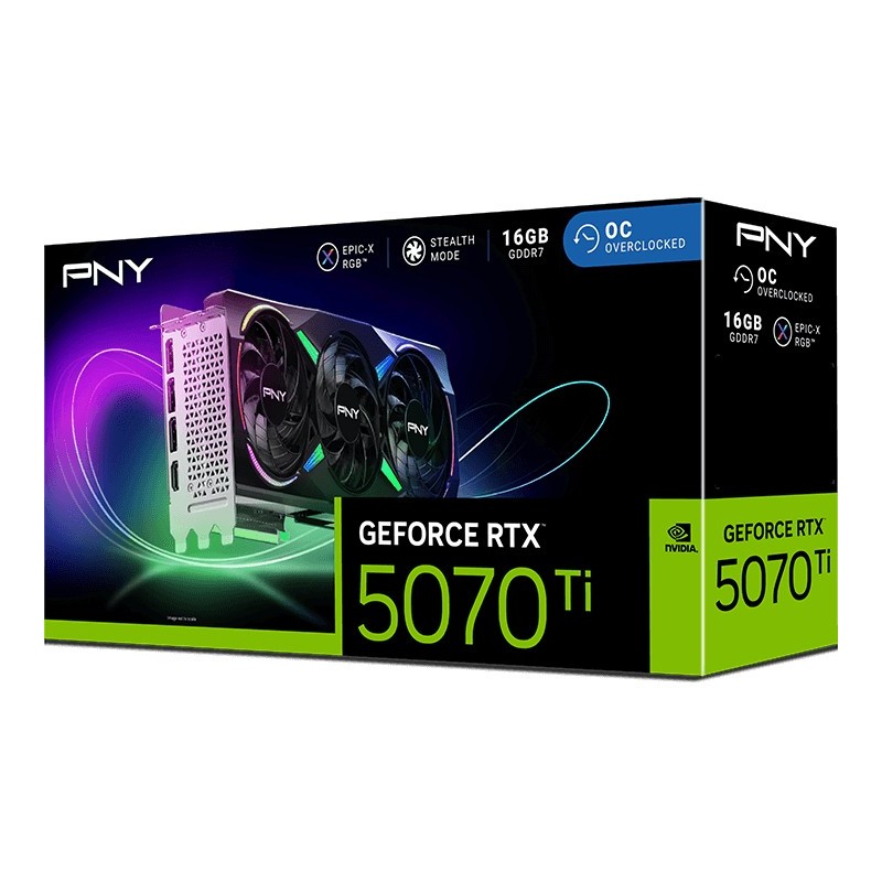 Buy GeForce RTX 5070 Ti 16GB GDDR7 ARGB OC - RTX 5070 Ti - Black, 16GB, PCIe 5.0... in Cyprus, Nicosia, Limassol, Larnaka, Pafos