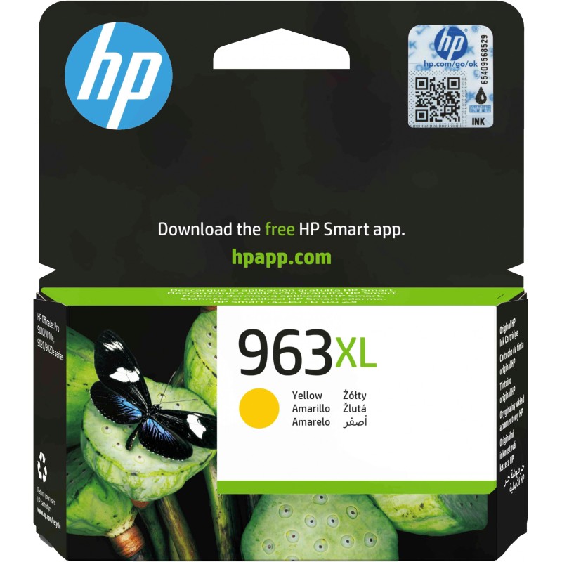 Buy HP 963XL Yellow Original Ink Cartridge - 3JA29AE - (Yellow, Pigment-based, H... in Cyprus, Nicosia, Limassol, Larnaka, Pafos