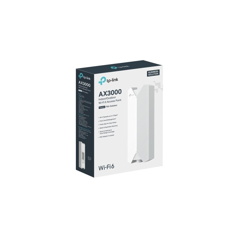 Buy TP-Link WL-AP Festa F65-Outdoor - AX3000 - Outdoor IP67 Wall-mount, Wi-Fi 6,... in Cyprus, Nicosia, Limassol, Larnaka, Pafos
