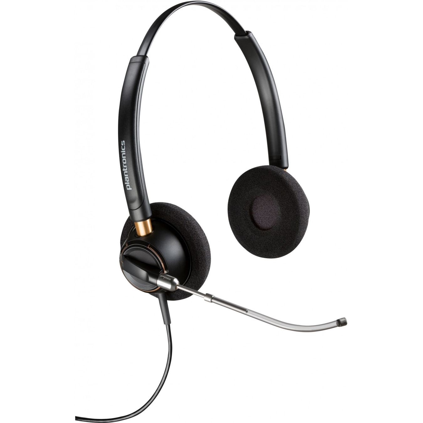HP Poly Headset EncorePro HW520V binaural QD - HW520V - Black — Buy in Cyprus with Fast Delivery