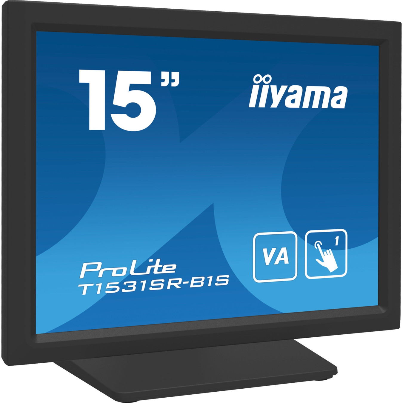 IIYAMA 15" Touchscreen Monitor - T1531SR-B1S - Flat VA 4:3 Black — Buy in Cyprus with Fast Delivery