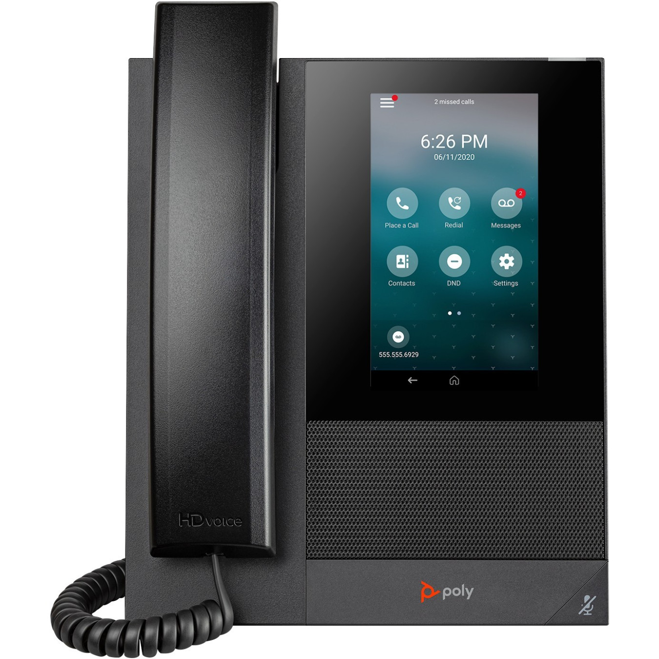 HP Poly CCX 400 IP Desk Phone - CCX 400 - Black, 24 lines, 5" LCD, PoE — Buy in Cyprus with Fast Delivery