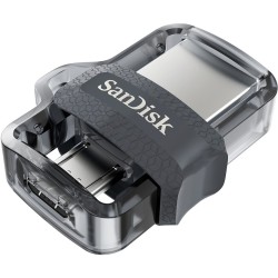 Buy SanDisk Ultra Dual Drive - 256GB - USB-A / Micro-USB, Grey (USB 3.2 Gen1, Du... in Cyprus, Nicosia, Limassol, Larnaka, Pafos