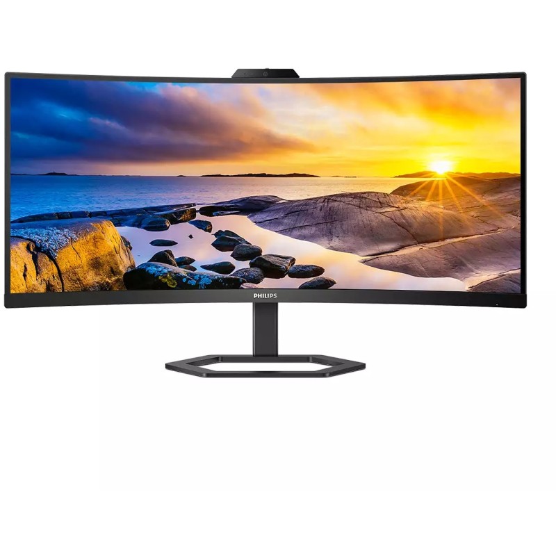 Buy Philips 34E1C5600HE - 34 inch Curved VA Monitor, UWQHD 3440x1440, 1500R, HDM... in Cyprus, Nicosia, Limassol, Larnaka, Pafos