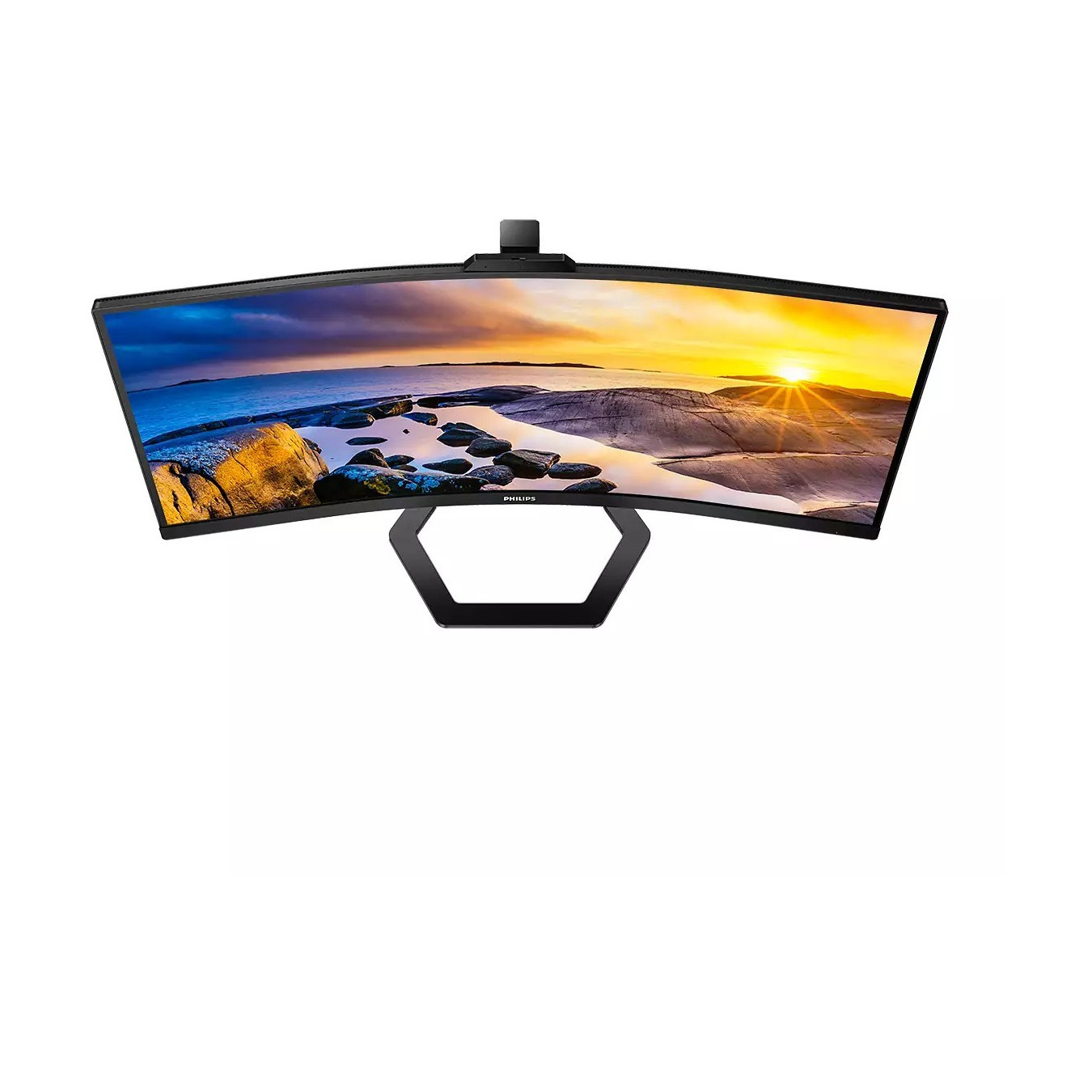 Philips 34E1C5600HE - 34 inch Curved VA Monitor, UWQHD 3440x1440, 1500R, HDMI/DP/USB-C, 100 Hz, Black