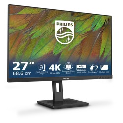 Buy Philips 4K IPS Monitor - 27B1N3800 - 27in, 60Hz, 2xHDMI, DP, USB, Pivot, Black in Cyprus, Nicosia, Limassol, Larnaka, Pafos