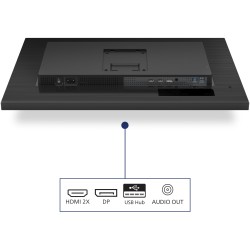 Buy Philips 4K IPS Monitor - 27B1N3800 - 27in, 60Hz, 2xHDMI, DP, USB, Pivot, Black in Cyprus, Nicosia, Limassol, Larnaka, Pafos