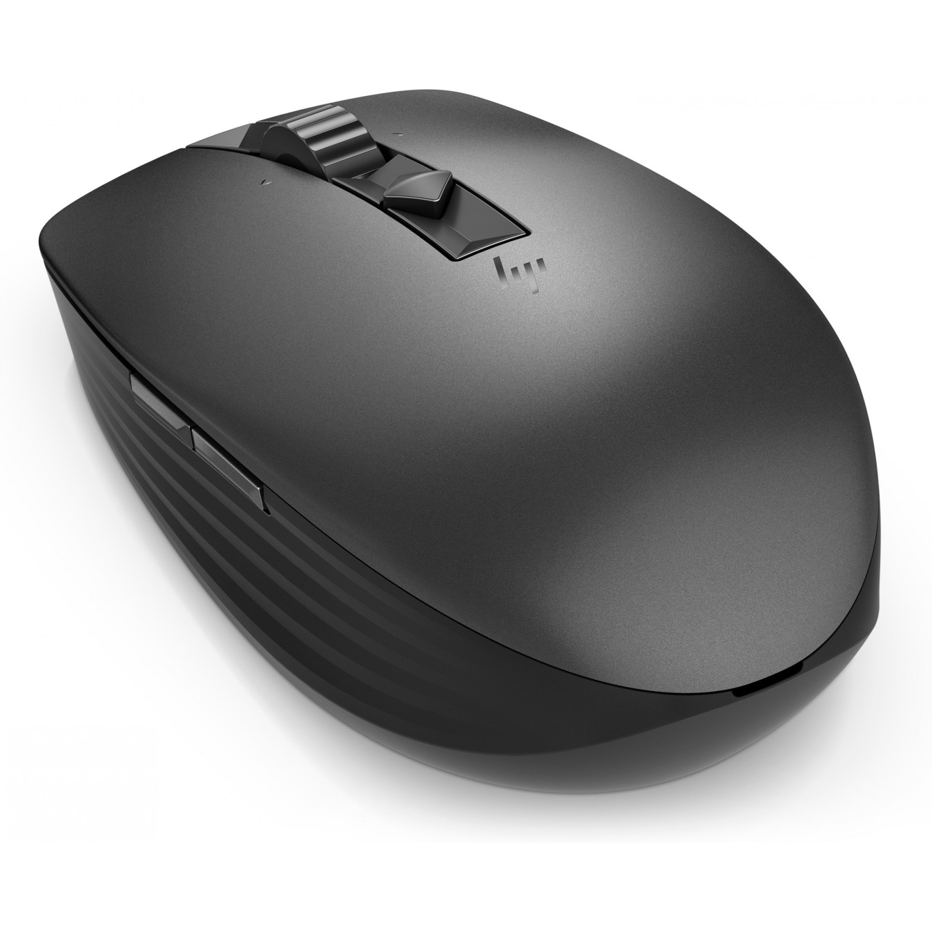 HP Multi-Device 635 Black Wireless Mouse - 635 - Ambidextrous, 2.4 GHz + Bluetooth, 1200 DPI