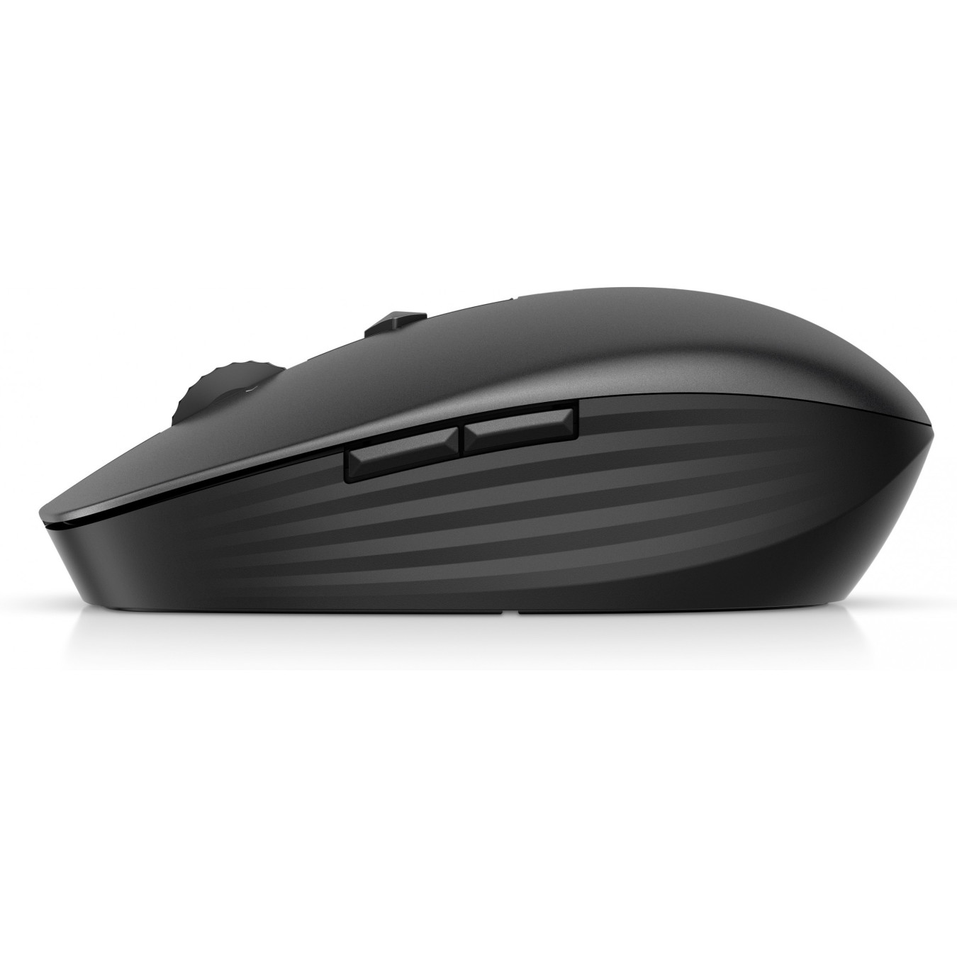 HP Multi-Device 635 Black Wireless Mouse - 635 - Ambidextrous, 2.4 GHz + Bluetooth, 1200 DPI