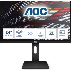 Buy AOC 24P1 - 24 inch IPS Full HD Monitor - Black, 1920x1080, 60 Hz, 5 ms in Cyprus, Nicosia, Limassol, Larnaka, Pafos