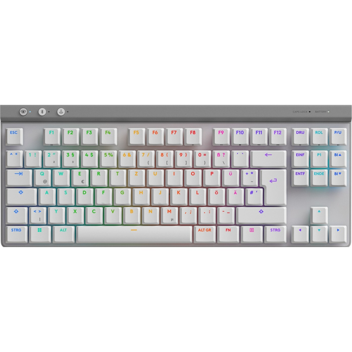Logitech G515 LIGHTSPEED TKL White - G515 - (White, Per-Key RGB, Tri-Mode Wireless) — Buy in Cyprus with Fast Delivery