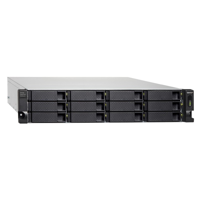 Buy QNAP TL-R1200C-RP 12-bay 2U rackmount USB-C 3.1 Gen2 10Gbps JBOD expansion u... in Cyprus, Nicosia, Limassol, Larnaka, Pafos