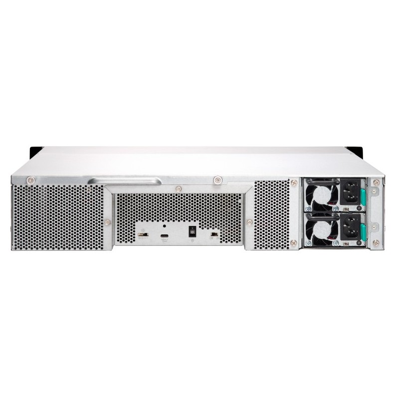 Buy QNAP TL-R1200C-RP 12-bay 2U rackmount USB-C 3.1 Gen2 10Gbps JBOD expansion u... in Cyprus, Nicosia, Limassol, Larnaka, Pafos
