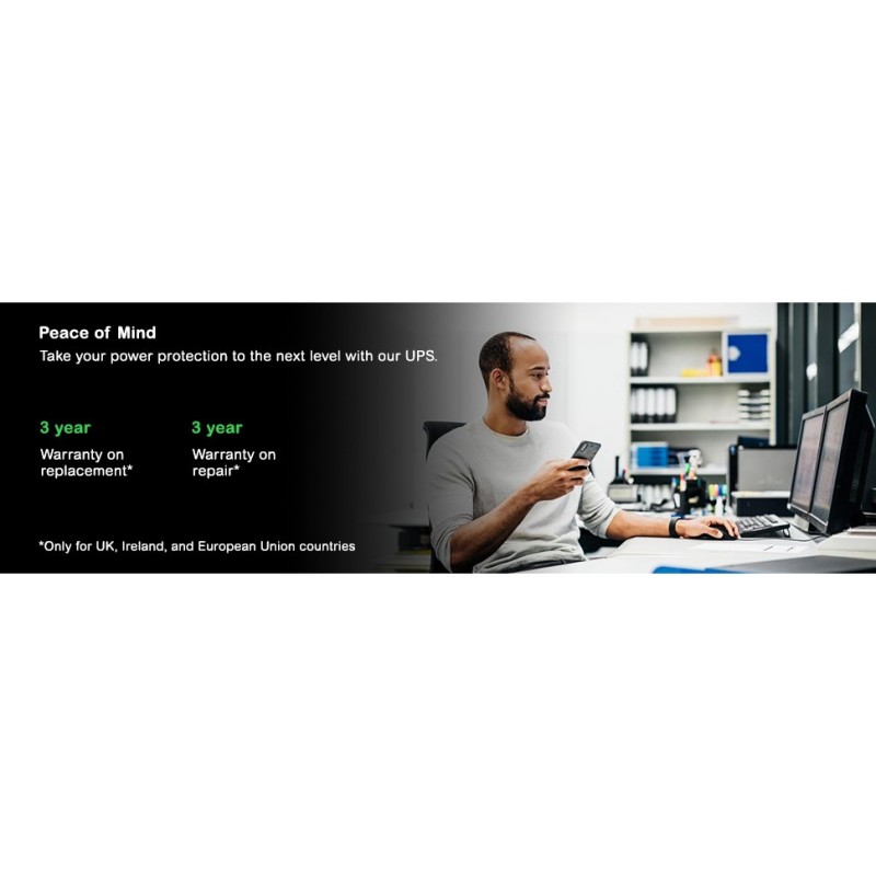 Buy APC Back-UPS Pro 1500 BR1500G-GR - BR1500G-GR - Tower, Black in Cyprus, Nicosia, Limassol, Larnaka, Pafos