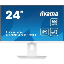 Buy iiyama ProLite XUB2492HSU-W6 24-inch IPS FHD Monitor - XUB2492HSU-W6 - White... in Cyprus, Nicosia, Limassol, Larnaka, Pafos