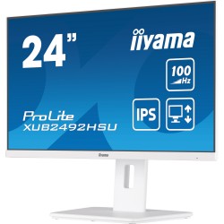 iiyama ProLite XUB2492HSU-W6 24" IPS FHD Monitor - White, 1080p, 100Hz, 0.4ms (Boxed) — Buy in Cyprus with Fast Delivery
