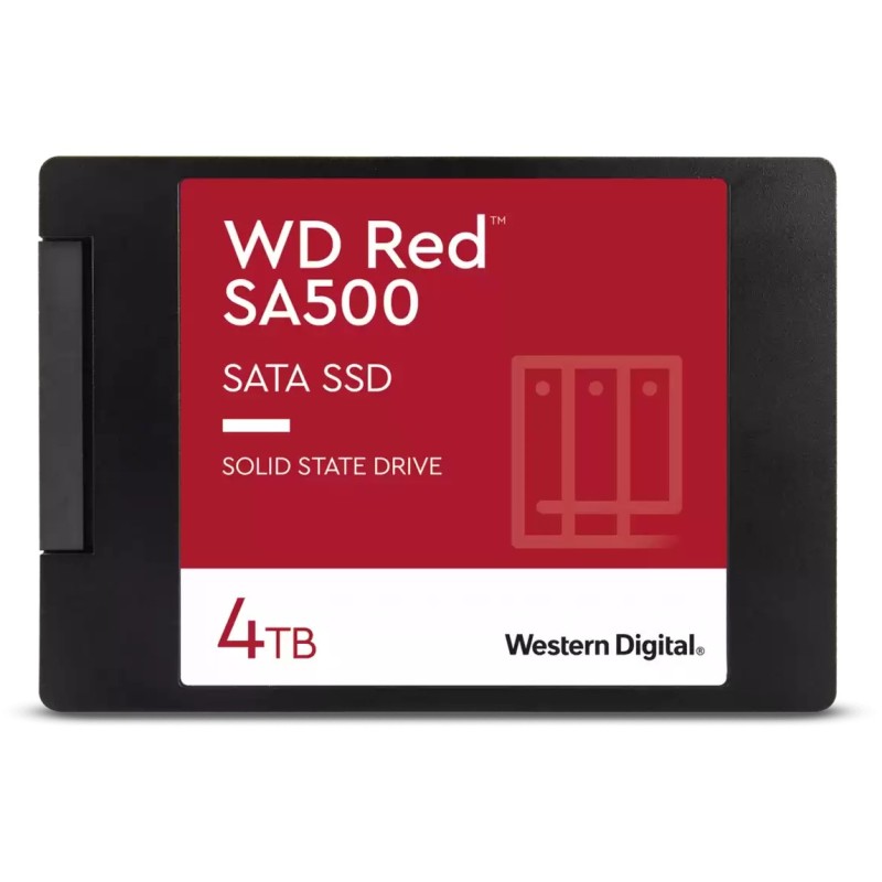 Buy WD Red SA500 NAS - WDS400T2R0A - 4TB 2.5in SATA SSD for NAS in Cyprus, Nicosia, Limassol, Larnaka, Pafos