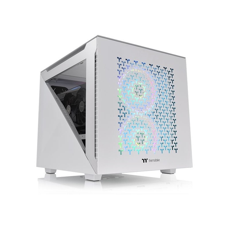 Buy Thermaltake Divider 200 TG Air Snow - Divider 200 TG - White Micro Tower PC ... in Cyprus, Nicosia, Limassol, Larnaka, Pafos