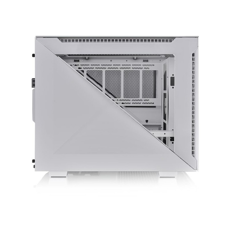 Buy Thermaltake Divider 200 TG Air Snow - Divider 200 TG - White Micro Tower PC ... in Cyprus, Nicosia, Limassol, Larnaka, Pafos