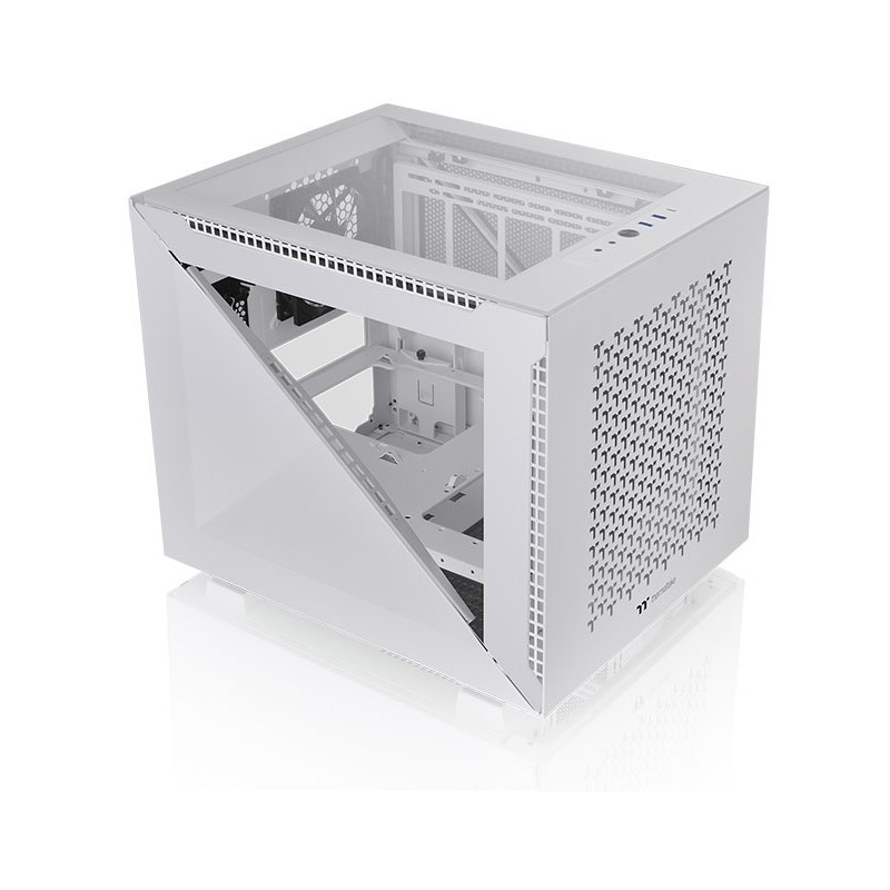 Buy Thermaltake Divider 200 TG Air Snow - Divider 200 TG - White Micro Tower PC ... in Cyprus, Nicosia, Limassol, Larnaka, Pafos