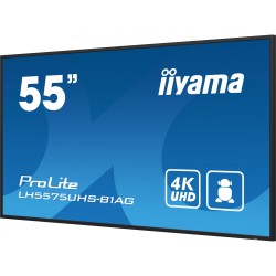 Buy iiyama LH5575UHS-B1AG - 55" 4K IPS Digital Signage, Android 11, 24/7, Black in Cyprus, Nicosia, Limassol, Larnaka, Pafos