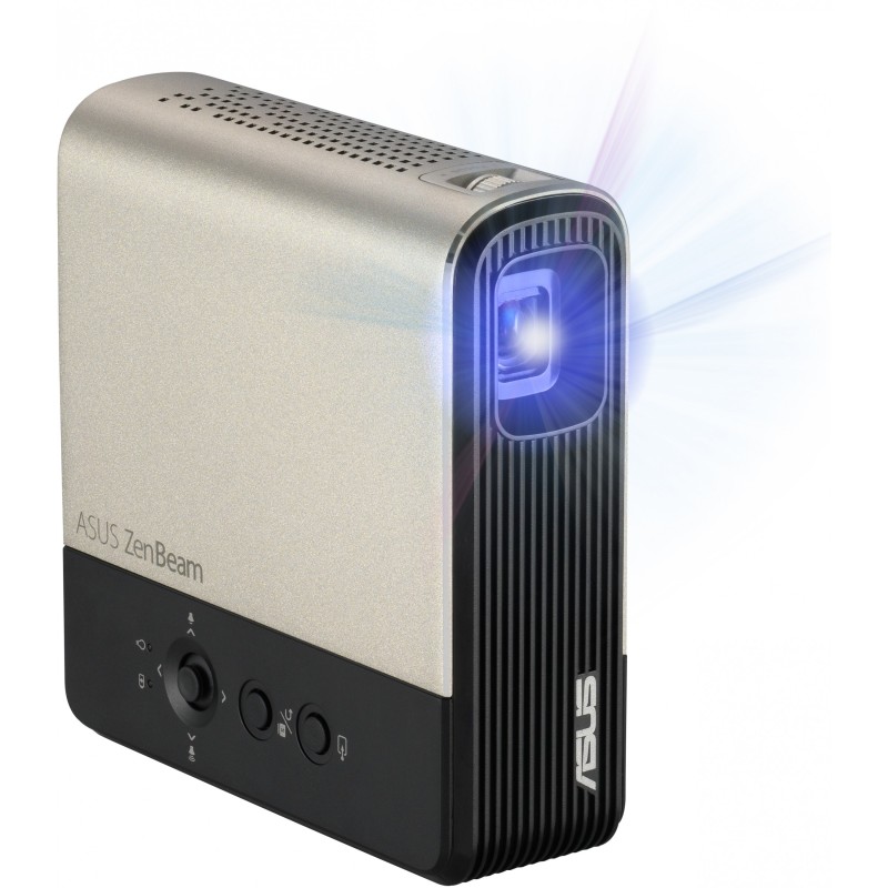 Buy ASUS ZenBeam E2 - E2 - Portable LED Projector (Black, Gold) - 300 ANSI, WVGA... in Cyprus, Nicosia, Limassol, Larnaka, Pafos
