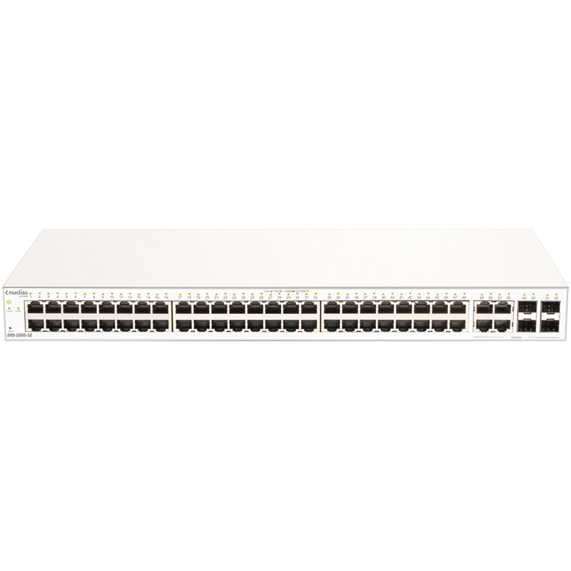 Buy D-Link Nuclias 52-Port Layer2 Gigabit Switch - DBS-2000-52 - 48x RJ-45 + 4x ... in Cyprus, Nicosia, Limassol, Larnaka, Pafos