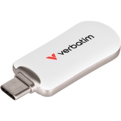 Buy Verbatim Plectra USB-C Flash Drive - 30228 - White, 64GB, USB-C in Cyprus, Nicosia, Limassol, Larnaka, Pafos