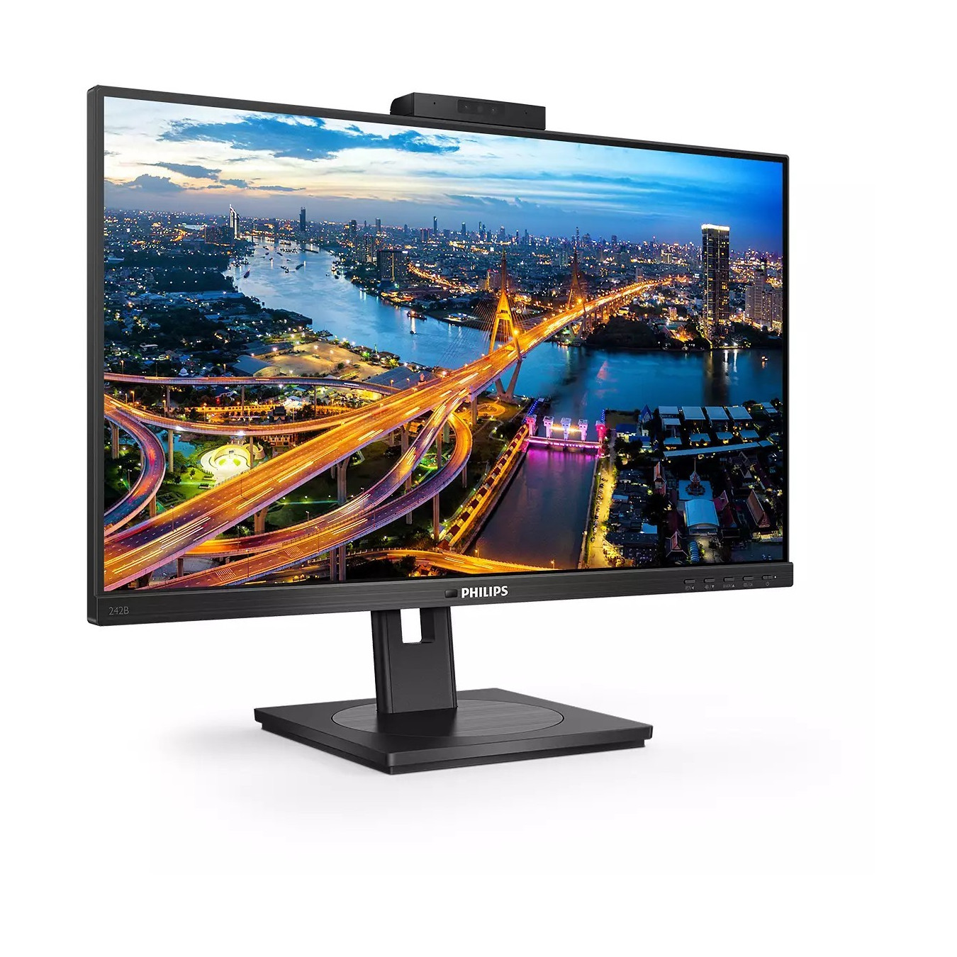 Philips 242B1H IPS Monitor - 242B1H - Black, 23.8 inch, FHD, 75 Hz, 4 ms, DVI/HDMI/DP/USB — Buy in Cyprus with Fast Delivery