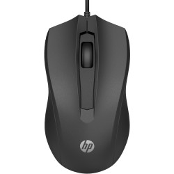 Buy HP 105 Wired Mouse - 105 - Ambidextrous, USB-A, 3 Buttons, 1600 DPI, Black in Cyprus, Nicosia, Limassol, Larnaka, Pafos