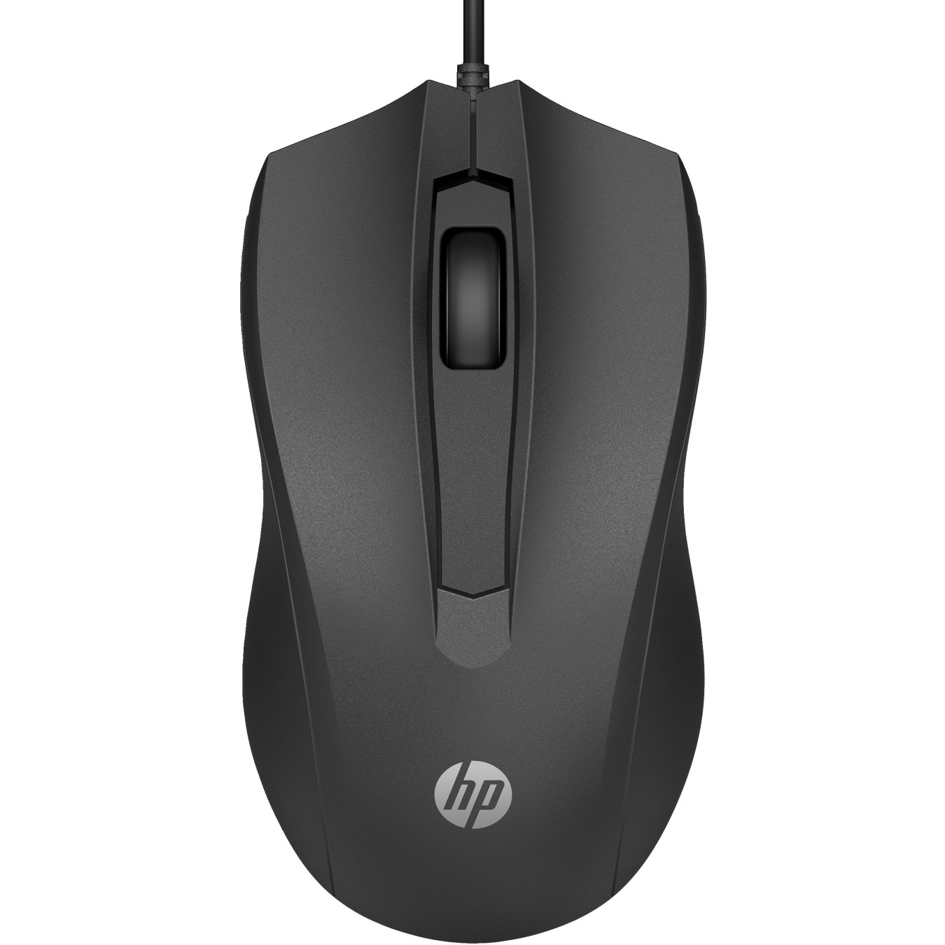HP 105 Wired Mouse - 105 - Ambidextrous, USB-A, 3 Buttons, 1600 DPI, Black — Buy in Cyprus with Fast Delivery