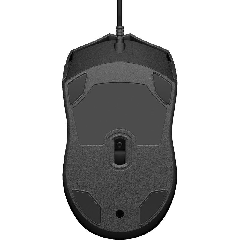 Buy HP 105 Wired Mouse - 105 - Ambidextrous, USB-A, 3 Buttons, 1600 DPI, Black in Cyprus, Nicosia, Limassol, Larnaka, Pafos
