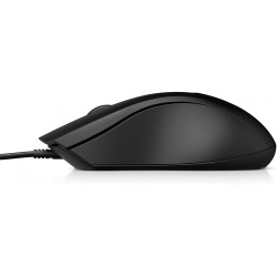 Buy HP 105 Wired Mouse - 105 - Ambidextrous, USB-A, 3 Buttons, 1600 DPI, Black in Cyprus, Nicosia, Limassol, Larnaka, Pafos