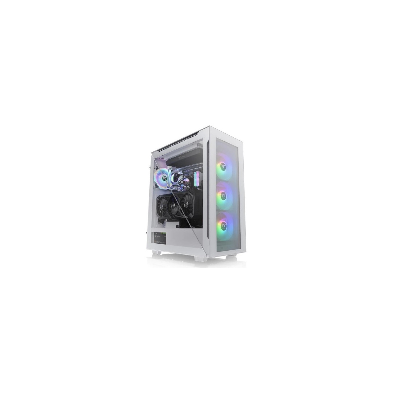 Thermaltake Divider 500 TG Snow ARGB White - Divider 500 TG - White Midi Tower — Buy in Cyprus with Fast Delivery