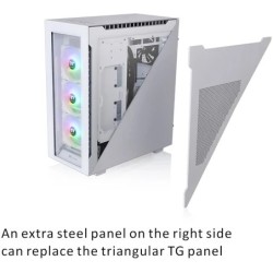 Buy Thermaltake Divider 500 TG Snow ARGB White - Divider 500 TG - White Midi Tower in Cyprus, Nicosia, Limassol, Larnaka, Pafos