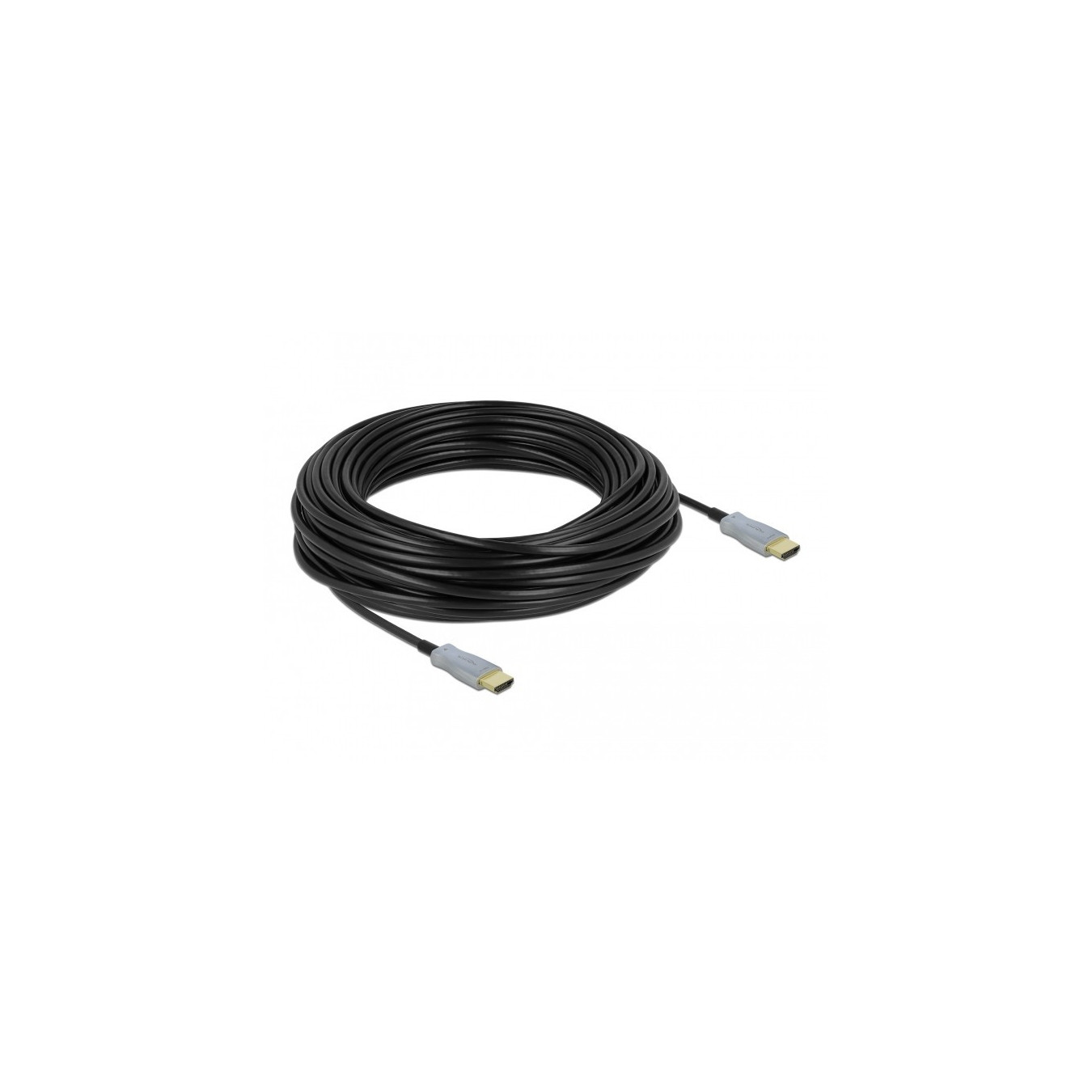 Delock Active Optical HDMI Cable 4K 60Hz 25m - Black — Buy in Cyprus with Fast Delivery