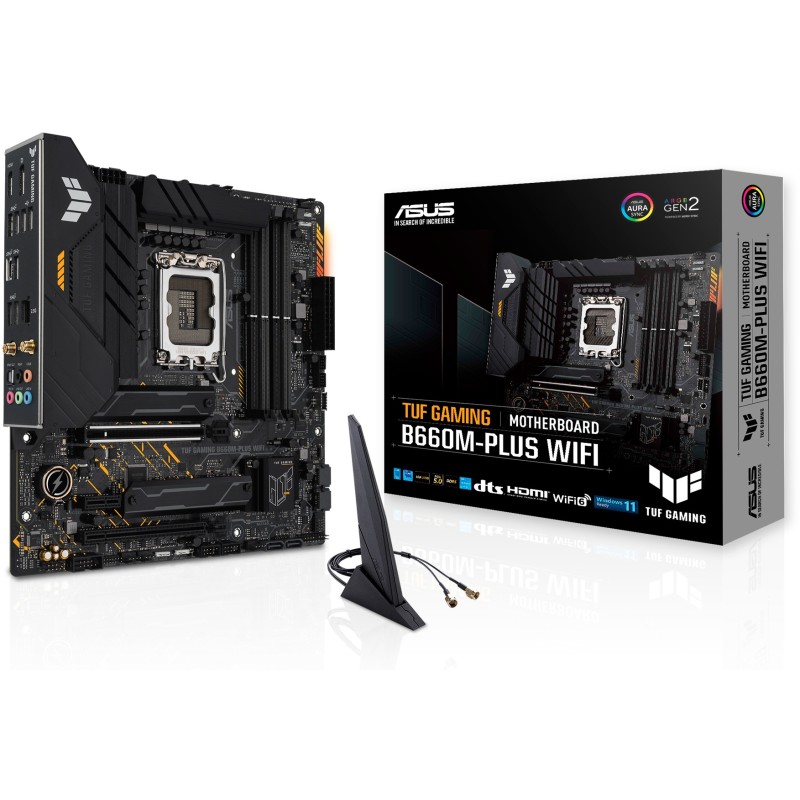 Buy ASUS TUF GAMING B660M-PLUS WIFI - B660M-PLUS WIFI - microATX DDR5, 2x M.2, L... in Cyprus, Nicosia, Limassol, Larnaka, Pafos