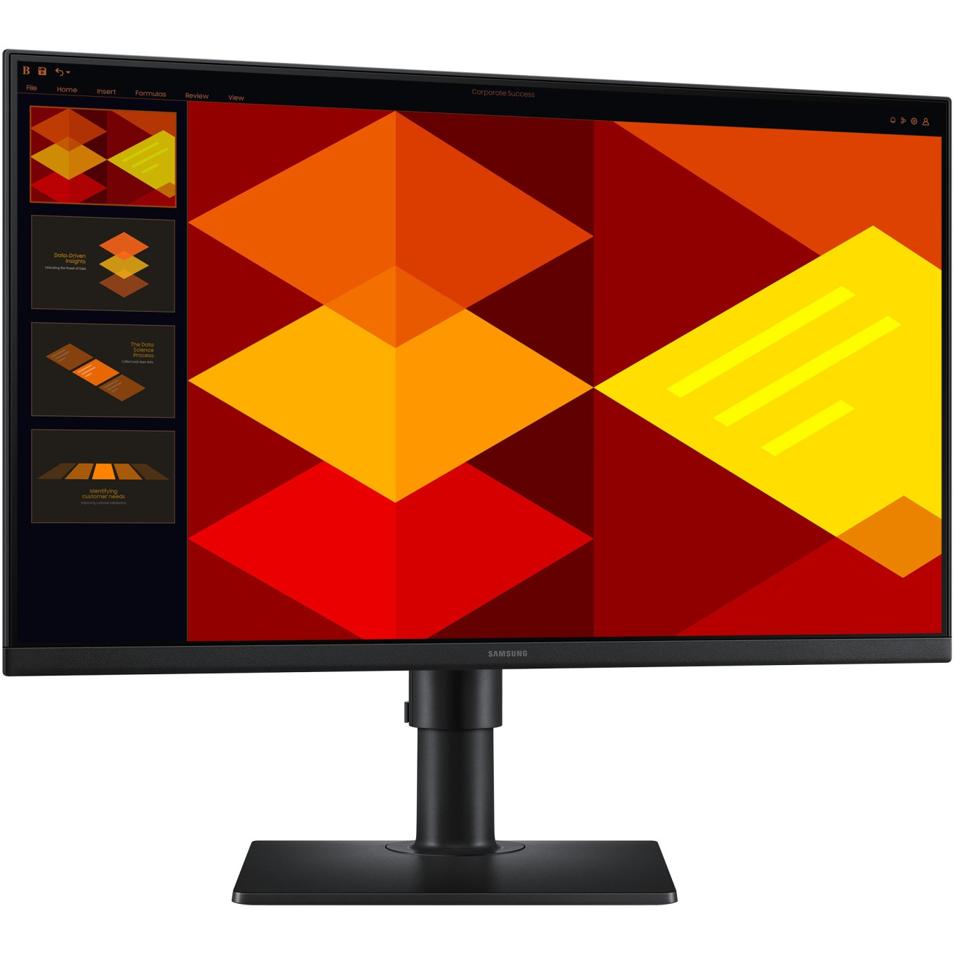 Samsung Monitor - S24D406GAU - IPS, 1080p, 5ms, 100Hz, Black — Buy in Cyprus with Fast Delivery