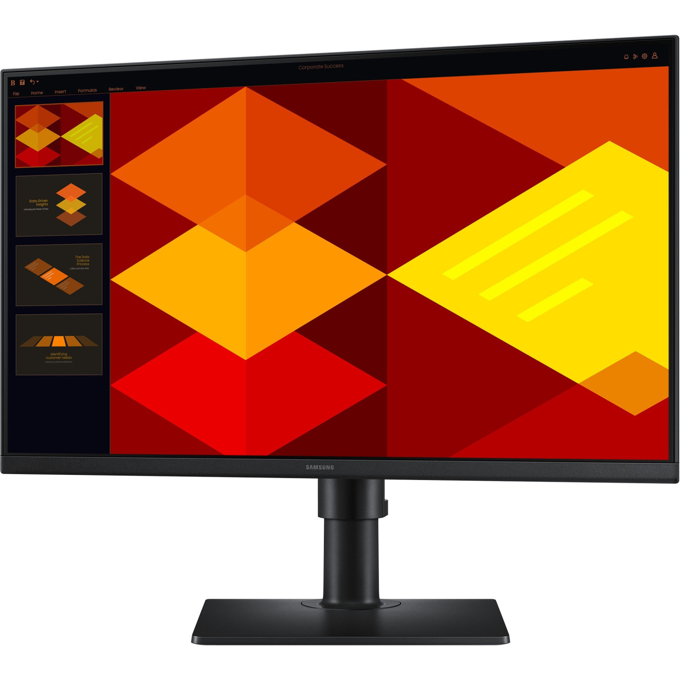 Samsung Monitor - S24D406GAU - IPS, 1080p, 5ms, 100Hz, Black — Buy in Cyprus with Fast Delivery