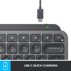 Buy Logitech MX Keys Mini - MX Keys Mini - Graphite, German QWERTZ, LED Backlit,... in Cyprus, Nicosia, Limassol, Larnaka, Pafos