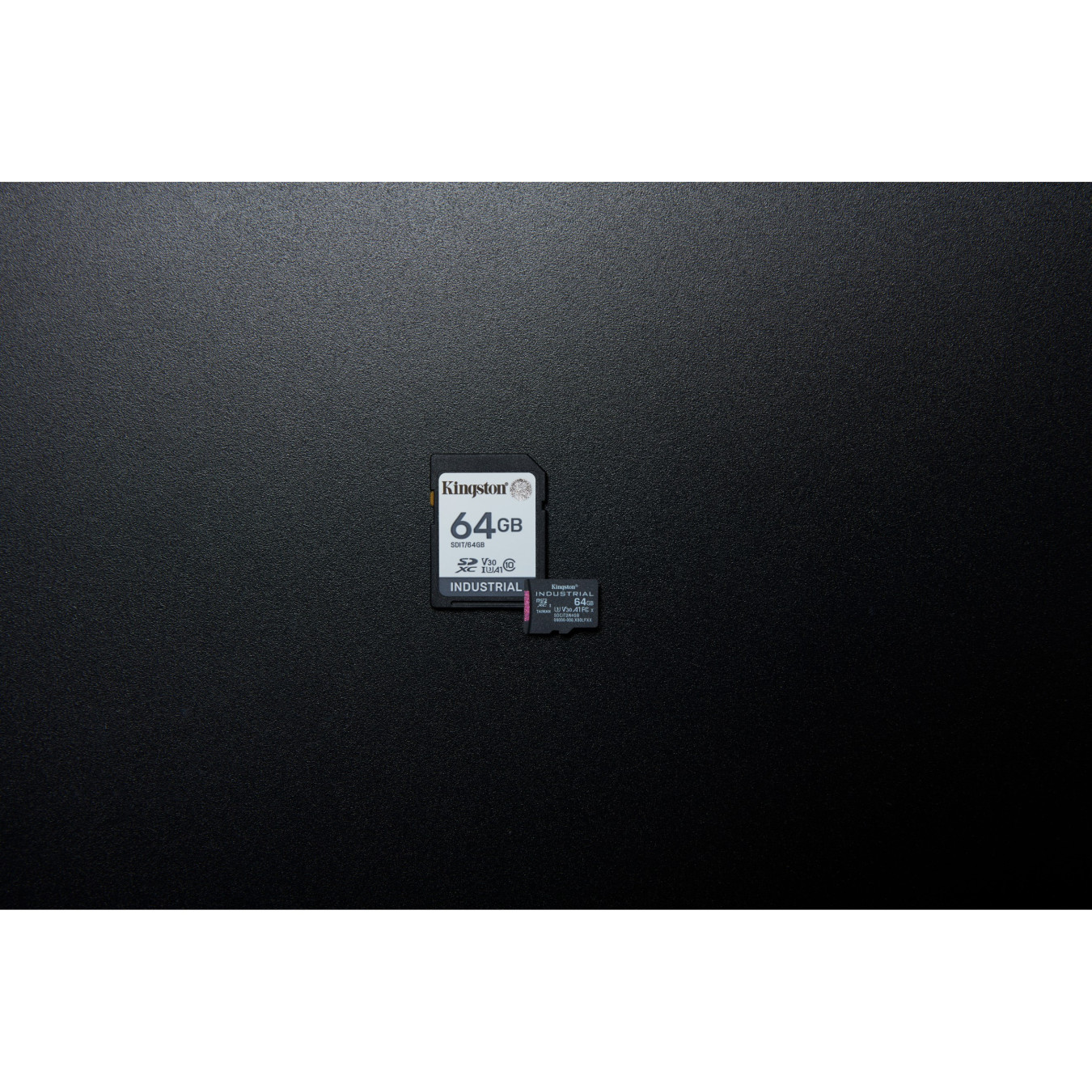 Kingston 64GB SDXC Industrial Card -40°C to 85°C - Black, UHS-I (SDHC), U3, V30, Class 10 — Buy in Cyprus with Fast Delivery