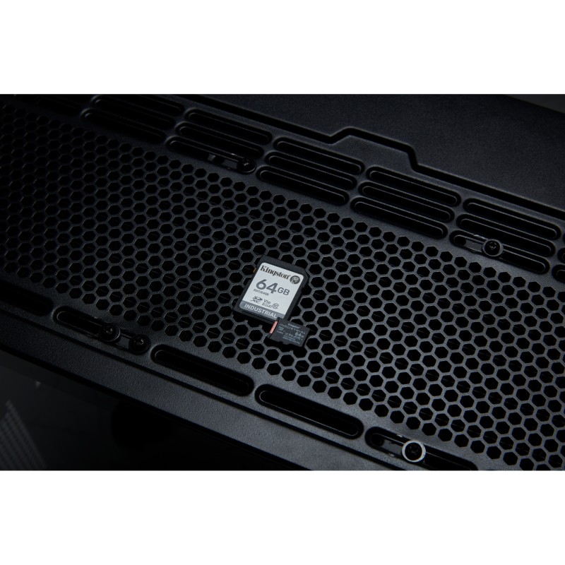 Buy Kingston 64GB SDXC Industrial Card -40°C to 85°C - Black, UHS-I (SDHC), U3... in Cyprus, Nicosia, Limassol, Larnaka, Pafos