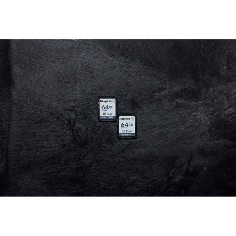 Buy Kingston 64GB SDXC Industrial Card -40°C to 85°C - Black, UHS-I (SDHC), U3... in Cyprus, Nicosia, Limassol, Larnaka, Pafos