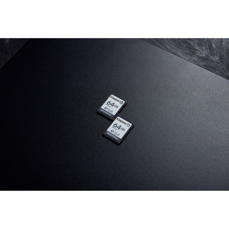 Buy Kingston 64GB SDXC Industrial Card -40°C to 85°C - Black, UHS-I (SDHC), U3... in Cyprus, Nicosia, Limassol, Larnaka, Pafos